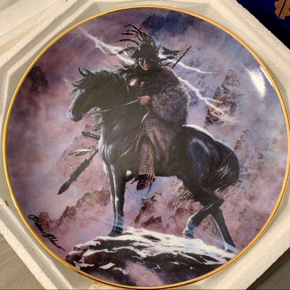Collectible Plate | Spirit of the Storm | Hermon A